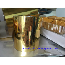 Gold Rigid Pet Film for Biscuit Tray